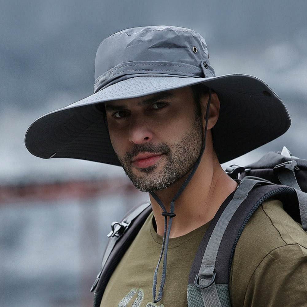 Big Brimmed Hat Outdoor Fisherman Hat - Movagear