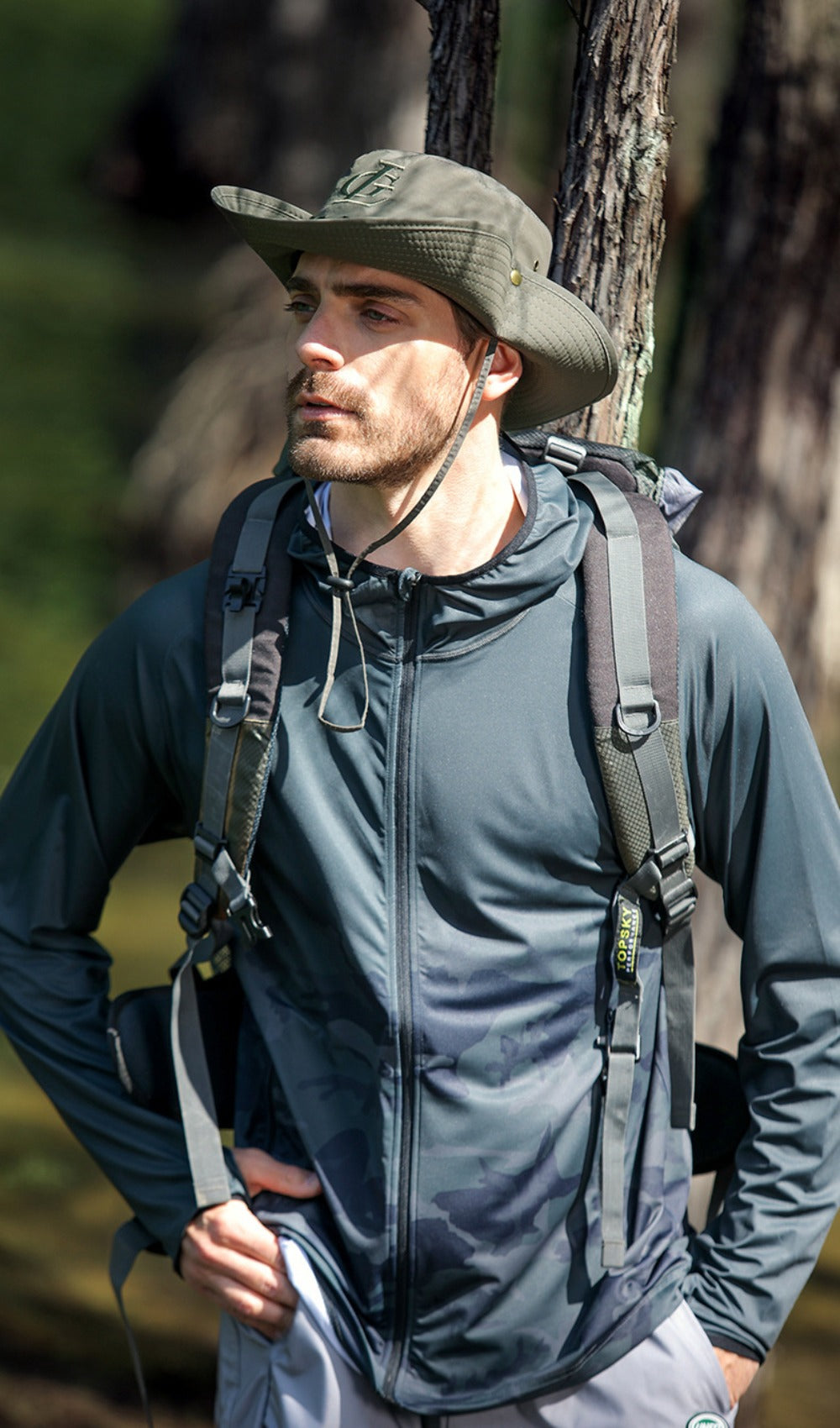 UPF50+ Thread Decoration Fisherman Hat