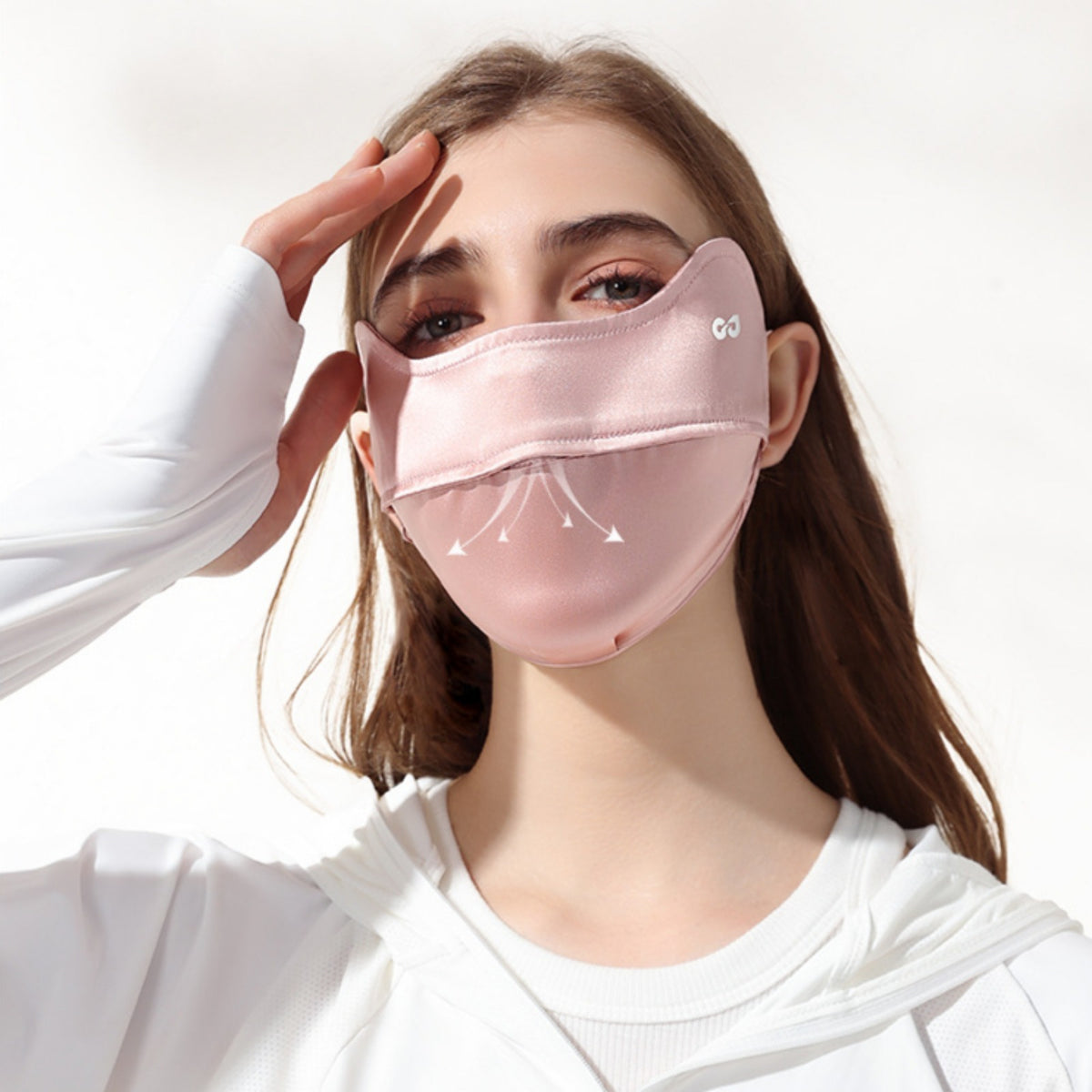 100% Real Silk UV Protection Mask