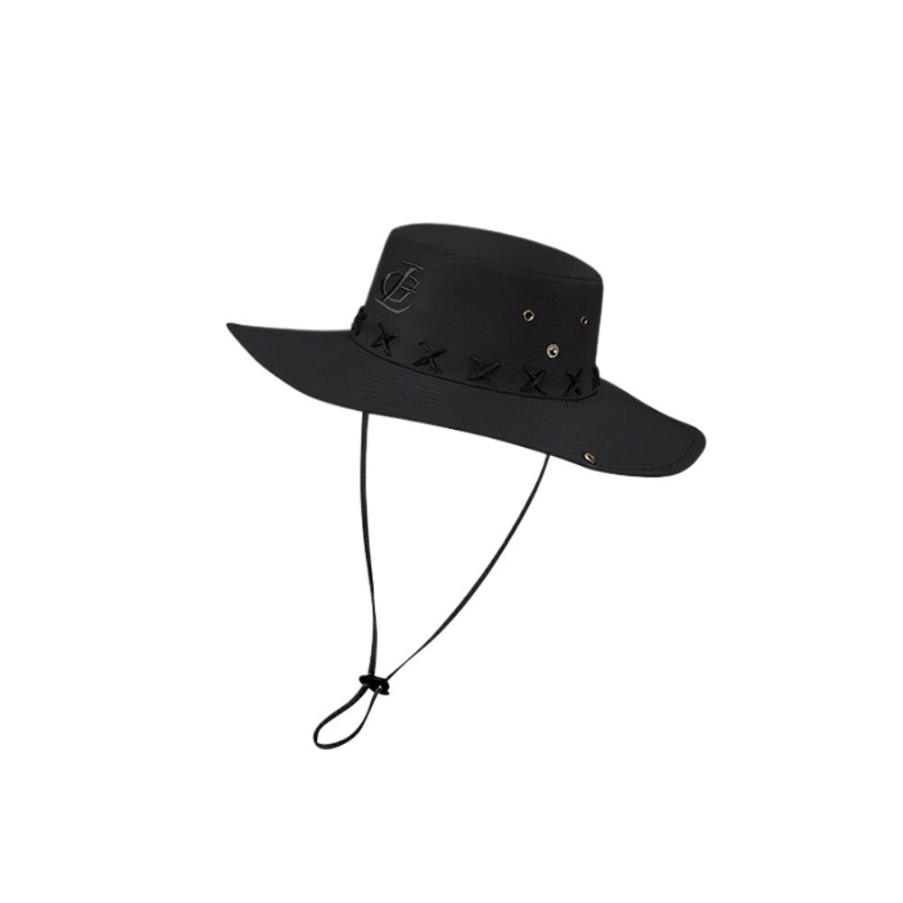 UPF50+ Thread Decoration Fisherman Hat