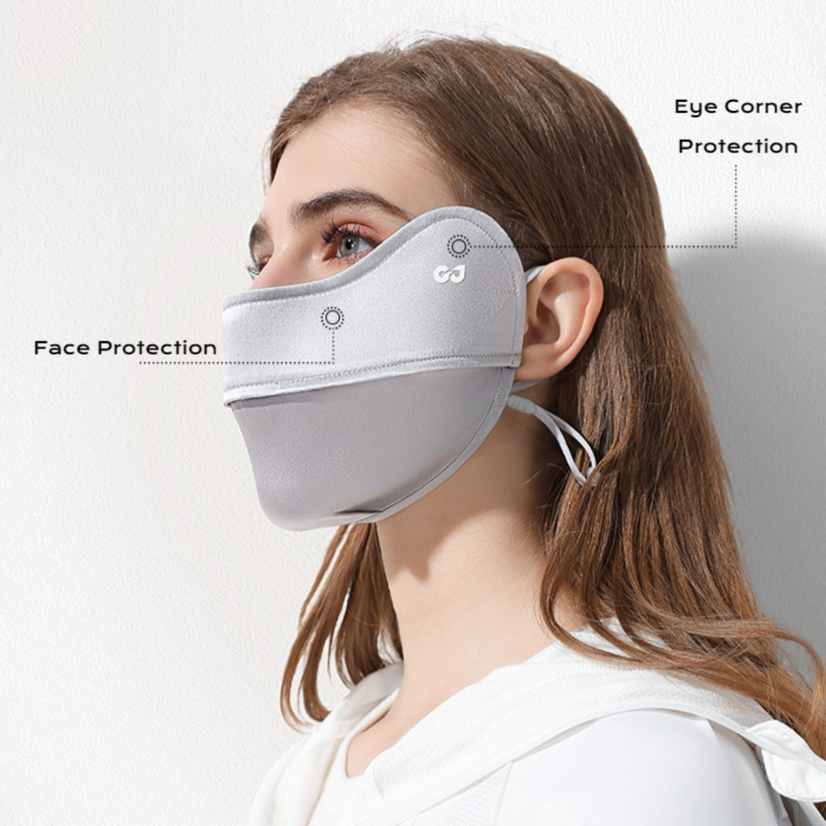100% Real Silk UV Protection Mask