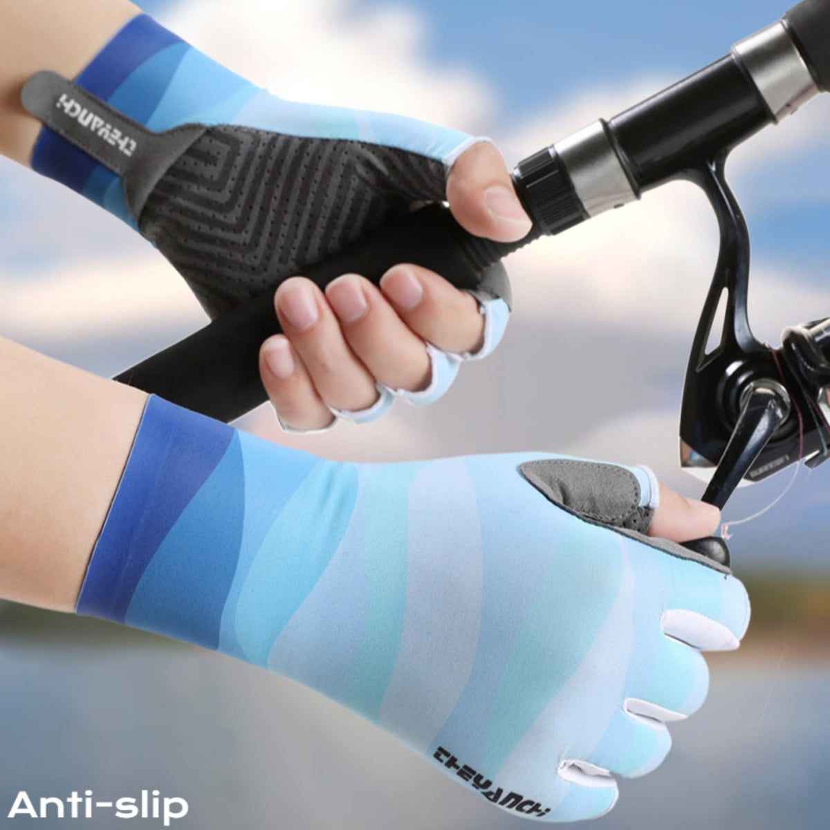 UPF50+ Fishing Gloves