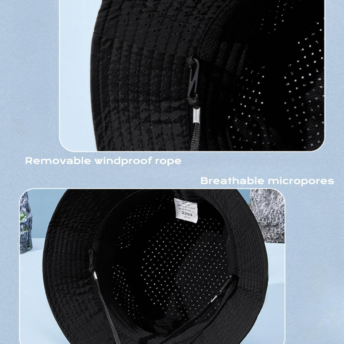 Breathable Bucket Hat - Movagear