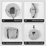 Foldable Storage Fisherman Hat