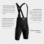 Cycling Bib Shorts with Shock Absorbing Cushion for Men - Movagear