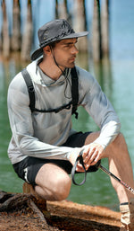UPF50+ Thread Decoration Fisherman Hat