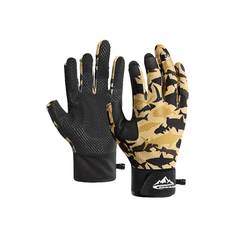 UPF50+Summer Sunscreen Fishing Gloves