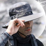 UPF50+ Letter Printed Fisherman Hat - Movagear