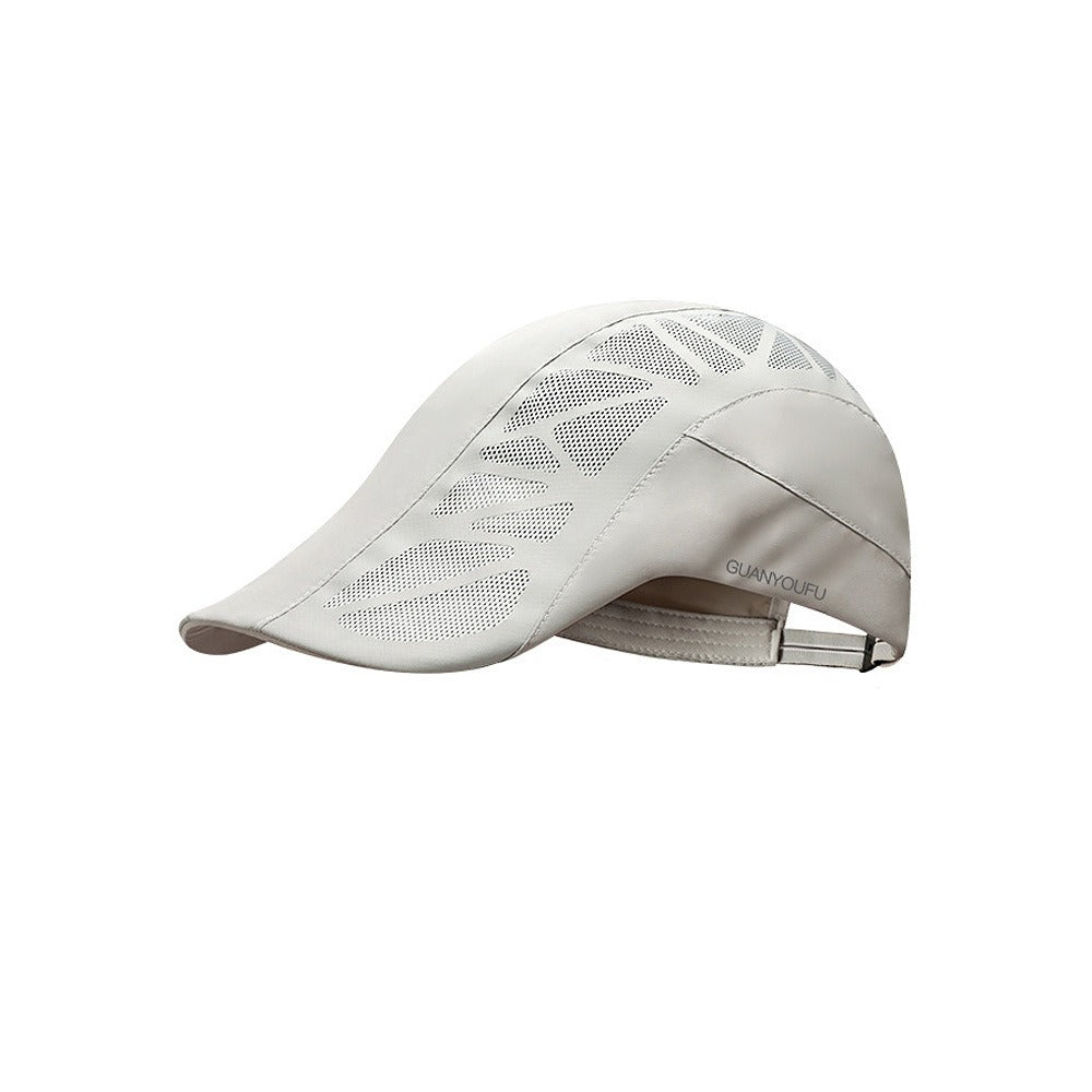 Splicing Mesh Duckbill Cap