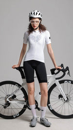 Cycling Bib Shorts with Shock Absorbing Cushion for Women - Movagear
