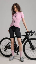 Cycling Bib Shorts with Shock Absorbing Cushion for Women - Movagear