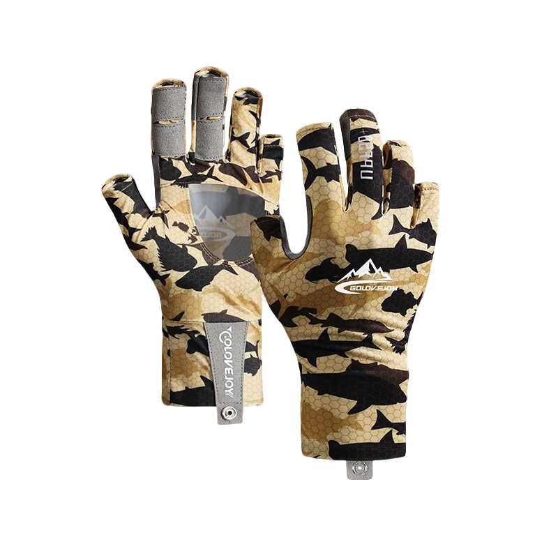 UPF50+Summer Sunscreen Fishing Gloves