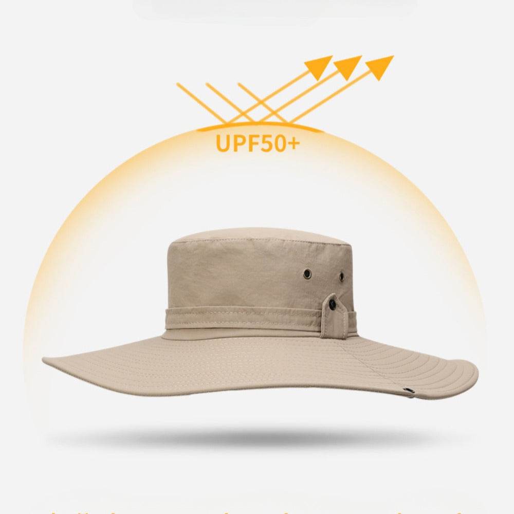 Big Brimmed Hat Outdoor Fisherman Hat - Movagear