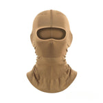 Movagear tan tactical balaclava with breathable mesh panels and full face coverage